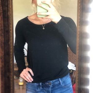 Plain Black Long Sleeve Shirt